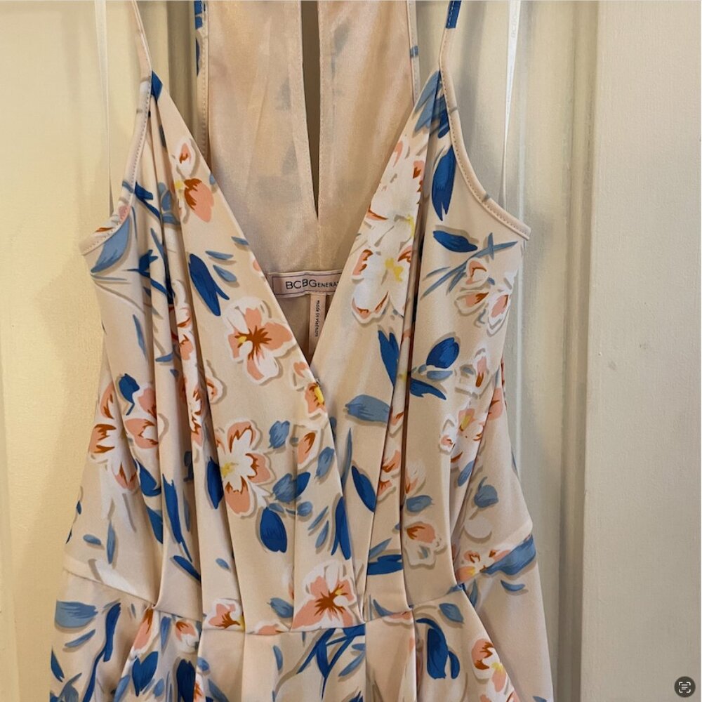 BCBGeneration Floral Racerback Maxi Dress – Size Small - Picture 2 of 8